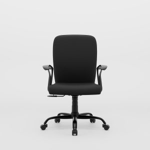 Green Soul Seoul X Office Chair, Mid Back Fabric Ergonomic Home Office Desk Chair with Comfortable & Spacious Seat, Rocking-tilt Mechanism & Heavy Duty Metal Base